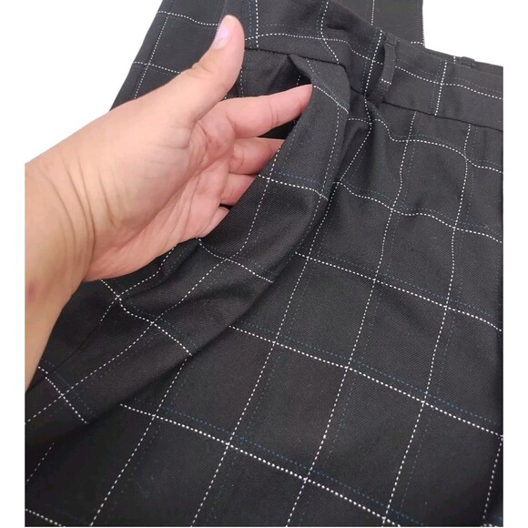 Calvin Klein Women's Black Straight Suit Pants Size 16 Black New - Picture 7 of 14